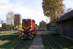 Pociąg w Karczmirskach.