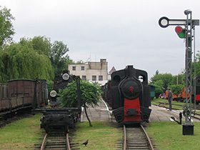 Muzeum Kolei Wąskotorowej w Sochaczewie – ekspozycja.