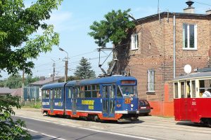 Zajezdnia Brus - wagon Tramwajów Podmiejskich #9.