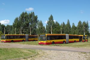 Odstawione autobusy Volvo B10LA.