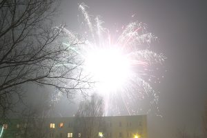 Zabrze Mikulczyce Pętla - powitanie Nowego Roku.