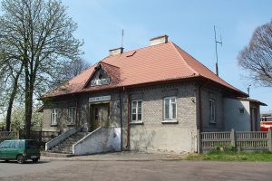 Dworzec wąskotorowy w Rawie Mazowieckiej.