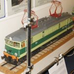 Model lokomotywy elektrycznej EU07.